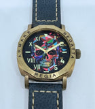 Hand painted Skull Dial - Style 4 <1 piece only> (free shipping)