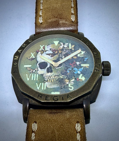 Hand painted Skull Dial - Style 10 <1 piece only> (free shipping)