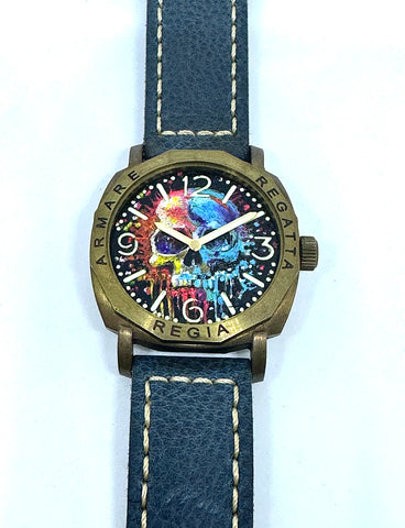 Hand painted Skull Dial - Style 6 <1 piece only> (free shipping)