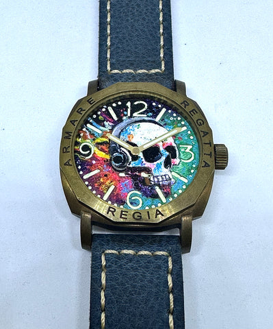 Hand painted Skull Dial - Style 3 <1 piece only> (free shipping)