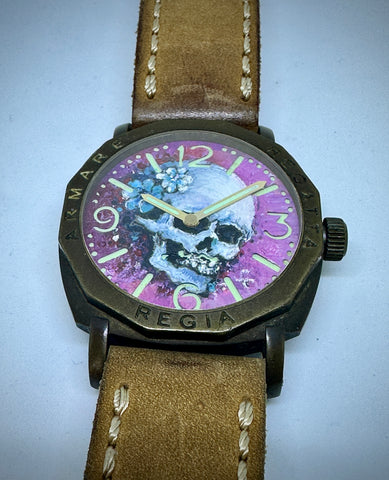 Hand painted Skull Dial - Style 11 <1 piece only> (free shipping)
