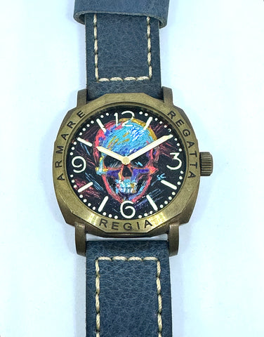 Hand painted Skull Dial - Style 5 <1 piece only> (free shipping)