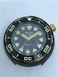 Custom made Regia Diver patina and aged dial - Black dial (free shipping) (1 piece only)