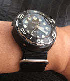 Regia Diver 2018 - Black dial (Silver) (free shipping)