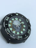 Timothy John custom painted dial (Regia Armour Fish Diver -silvertone) (free shipping) (1 piece only)