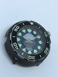 Timothy John custom painted dial (Regia Armour Fish Diver -silvertone) (free shipping) (1 piece only)